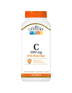 Vitamin C 1000 mg + Rose Hips