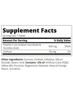 Vitamin C 500 mg - Chewable 2