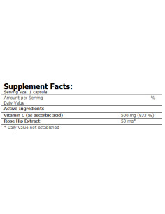 Vitamin C 500 mg with Rose Hips 2