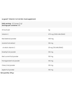 Vitamin C -amp, Fruit Mix | So Good! Series 2