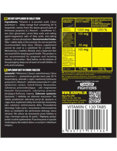 Vitamin C 1000 mg + Bioflavonoids | with Echinacea + Zinc 2