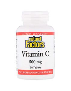 Vitamin C 500 mg + Rose Hips