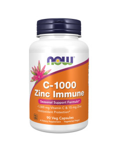 C-1000 Zinc Immune | Vitamin C + Zinc Bisglycinate