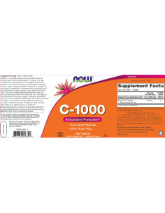 Vitamin C-1000 with Rose Hips / Sustained Release 2