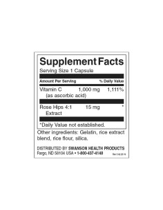 Vitamin C with Rose Hips 1000 mg 2