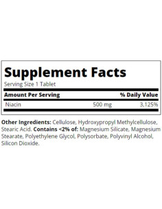 Niacin 500 mg Prolonged Release 2
