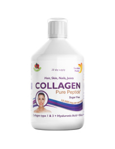 Collagen Types 1 -amp, 3 | with with Hyaluronic Acid, Silica and Vitamin C