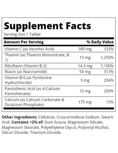 B Complex Plus Vitamin C