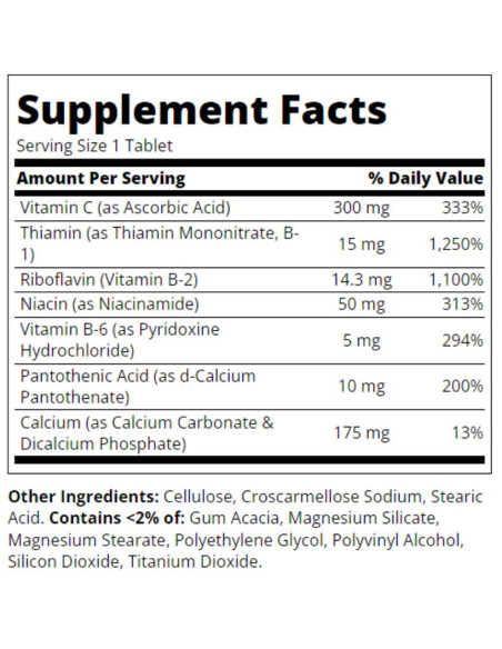 B Complex Plus Vitamin C