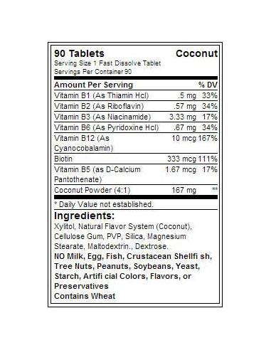 B-Complex Fast Dissolve