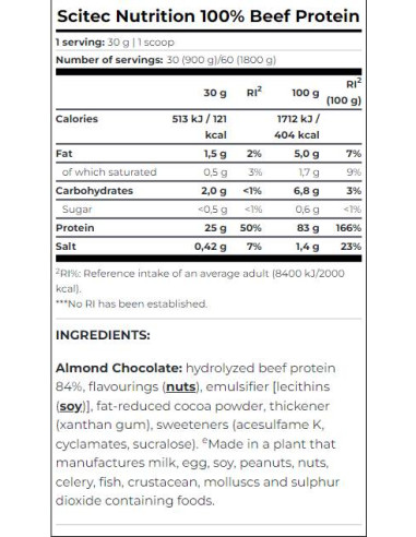 100- Beef Protein