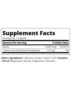 Biotin 5000 mcg 2
