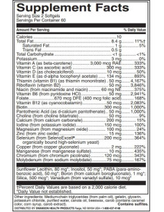 Multi without Iron | High Potency 2