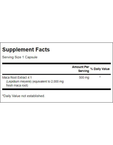 Maca 500 mg