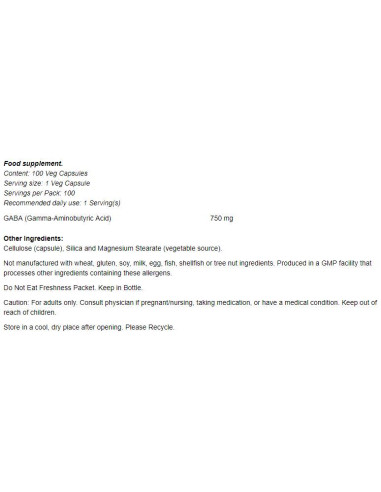 GABA 750 mg