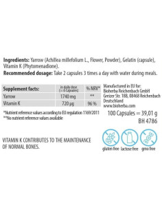Yarrow Flowers 290 mg 2