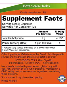 Panax Ginseng 500 mg 2