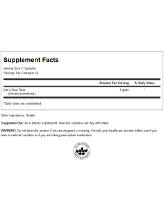 Cat-N39,s Claw 500 mg 2