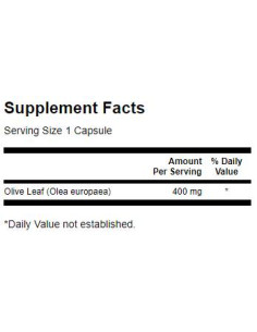 Full Spectrum Olive Leaf 400 mg 2