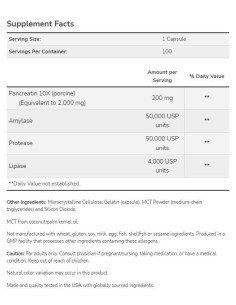 Pancreatin 2000 2