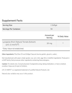 Lycopene 20 mg | LYC-O-MATO 2