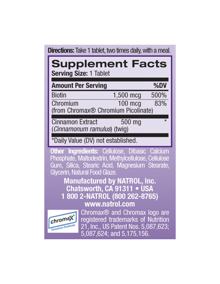 Cinnamon / Chromium / Biotin