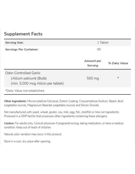 Garlic 5000 | Odor Controlled