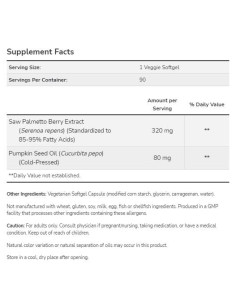 Saw Palmetto Extract | with Pumpkin Seed Oil 2