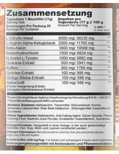 Radical Riot V3 Hardcore Pre Workout 2