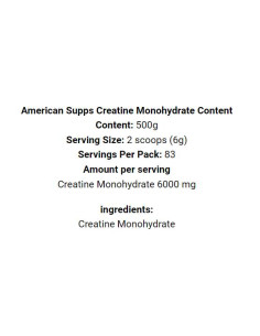 Creatine Monohydrate 2