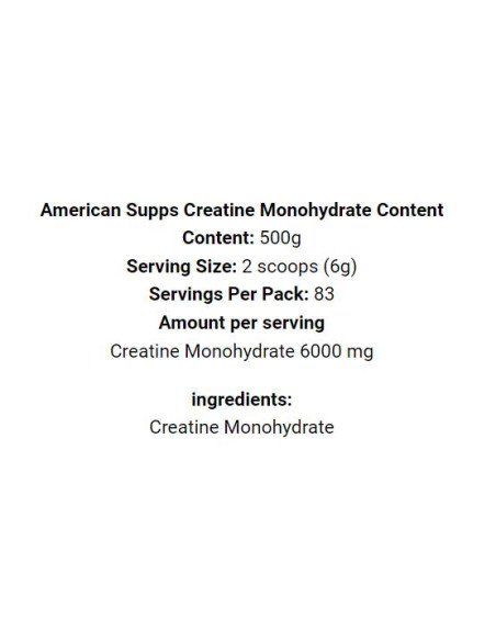 Creatine Monohydrate