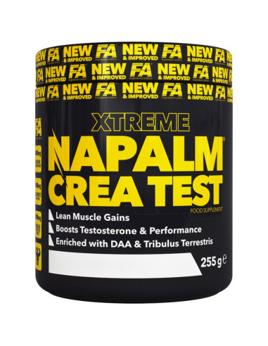 Napalm Crea Test | with DAA -amp, Tribulus