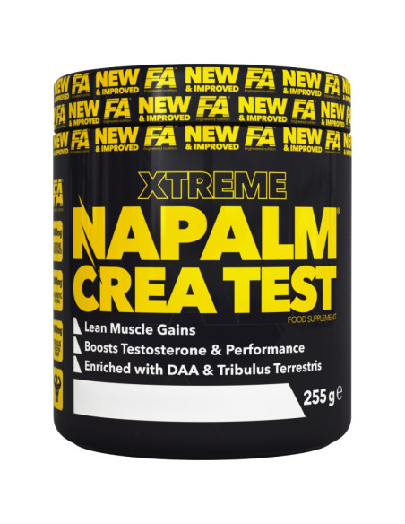 Napalm Crea Test | with DAA -amp, Tribulus