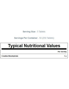 Creatine Monohydrate Tablets 2