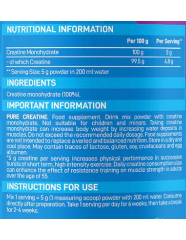 Pure Creatine
