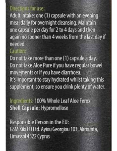 Aloe Pure 600 mg | Whole Leaf Aloe Ferox 2