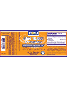 Aloe Vera 10,000 -amp, Probiotics 2