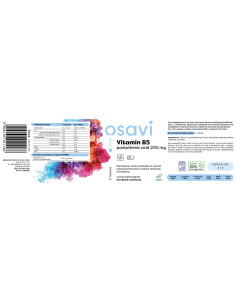 Vitamin B5 | Pantothenic Acid 200 mg 2