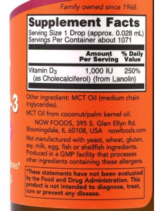 Liquid Vitamin D-3 / Extra Strength / 1000 IU per drop 2