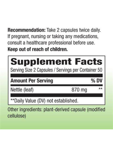 Nettle Leaf 435 mg
