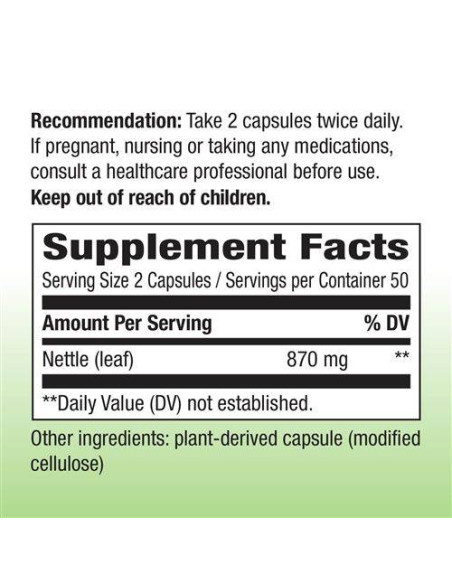 Nettle Leaf 435 mg