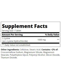 L-Lysine 1000 mg 2