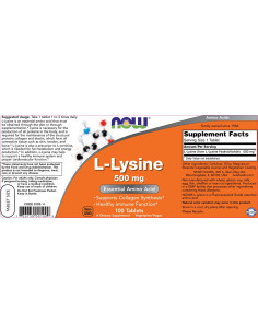 L-Lysine 500 mg 2