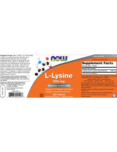 L-Lysine 500 mg 2