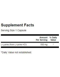 L-Lysine 500 mg 2