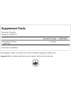Avena Sativa Male Stamina - Max Strength 575 mg 2