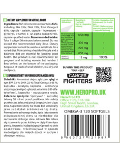 Omega-3 Fish Oil | 65- EPA + DHA 2