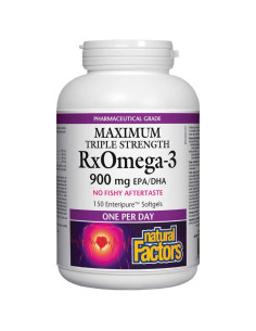 RxOmega 3 Maximum Triple Strength 1425 mg (900 mg EPA/DHA)