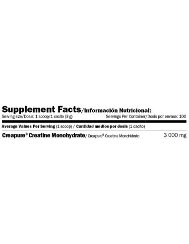 Creatine Monohydrate Creapure