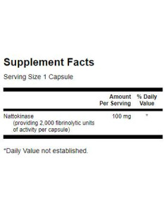 Nattokinase 2,000 Fibrinolytic Units 100 mg 2